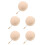 5Pièces Poire Pipette En Caoutchouc Beige Usage Durable 8