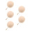 5Pièces Poire Pipette En Caoutchouc Beige Usage Durable 9