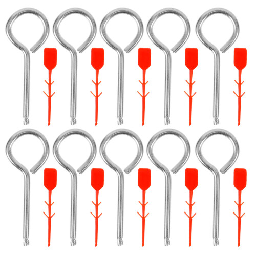 30Pcs Fire Extinguisher Replacement Lock Pins Metal Safety Pull Pins