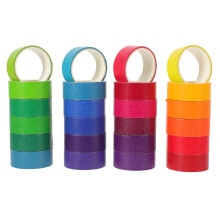 48Rolls Multi-Color Decorative Paper Tape for DIY Scrapbook and Cards