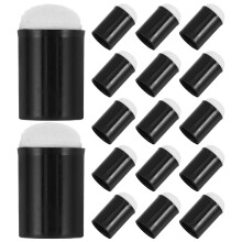 28Pcs Craft Finger Sponge Daubers Black Painting Sponges for Kids Art
