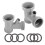 10Pcs Kitchen Sink Drain Pipe with V Bend Joint and Washer Set 1
