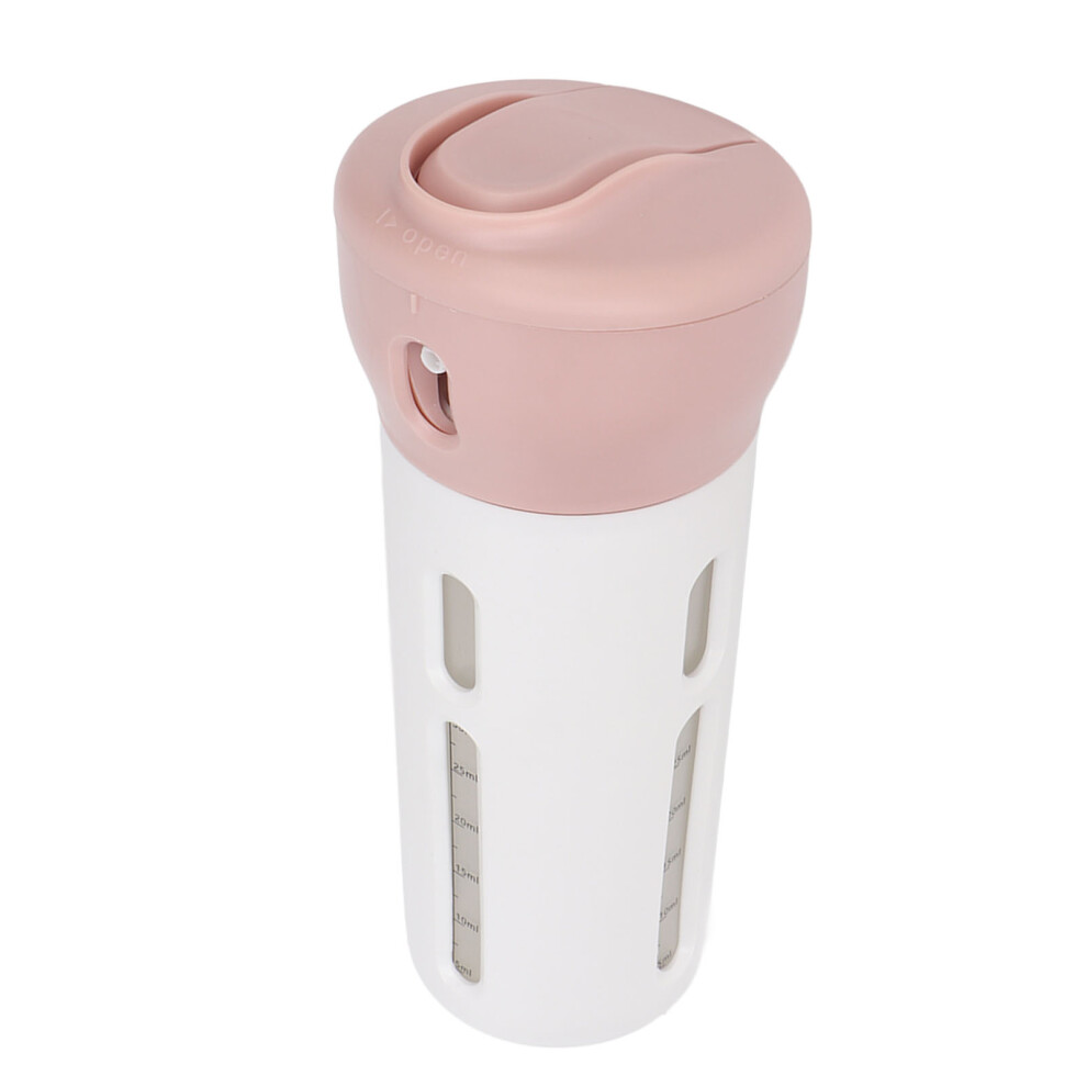 Pink 4-in-1 Travel Dispenser Leakproof