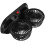 4Ensembles Ventilateurs Refroidisseurs PP Ajustables Multi 3