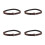 4Pièces Étriers En Cuir , Réglables, Confort Équitation 10