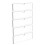 5Pcs Wall Mount Acrylic Name Plate Holders Clear Transparent Frames 1