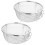 4Pièces Panier Friture Acier Pliable Argenté 3