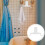 Porte-Serviette Mural Pivotant ABS Pour Rangement Cuisine 8