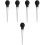 5Pièces Assaisonnement Silicone Barbecue Camping 6