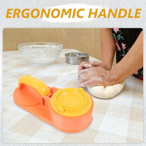 2Sets Plastic Dumpling Skin Press Maker Portable Kitchen Dough Presser 1