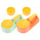 2Sets Plastic Dumpling Skin Press Maker Portable Kitchen Dough Presser 6