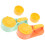 2Sets Plastic Dumpling Skin Press Maker Portable Kitchen Dough Presser 10