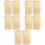5Paires Protège Genoux Élastique Khaki Soutien Portable Multi-Usage 7