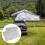 Bâche Imperméable Argentée Protection Extérieure Polyvalente 10