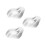 150Pièces Support Présentation Chaussures Bébé Transparent PVC Durable 6