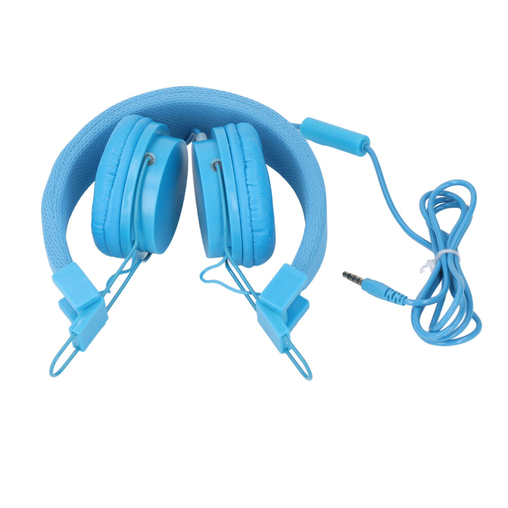 Wired Stereo Headset With Mic, 3.5Mm, 40Mm Speakers, Blue 4001391078964