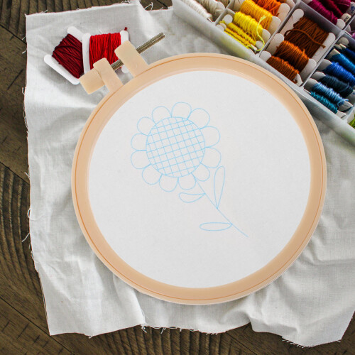 1Ensemble Matériel Broderie Débutant Kit Pratique 2