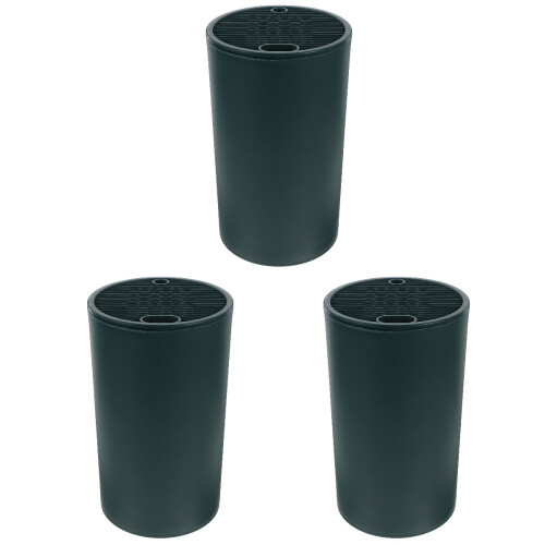 3Pièces Rangement Couteaux Vert Drainage Pour Cuisine 2