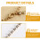 Chaînes Or Décor Chic Jambes Cuisses 6
