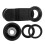 2Ensembles Accessoires Objectifs Grand Angle Noir Pour Téléphone 2