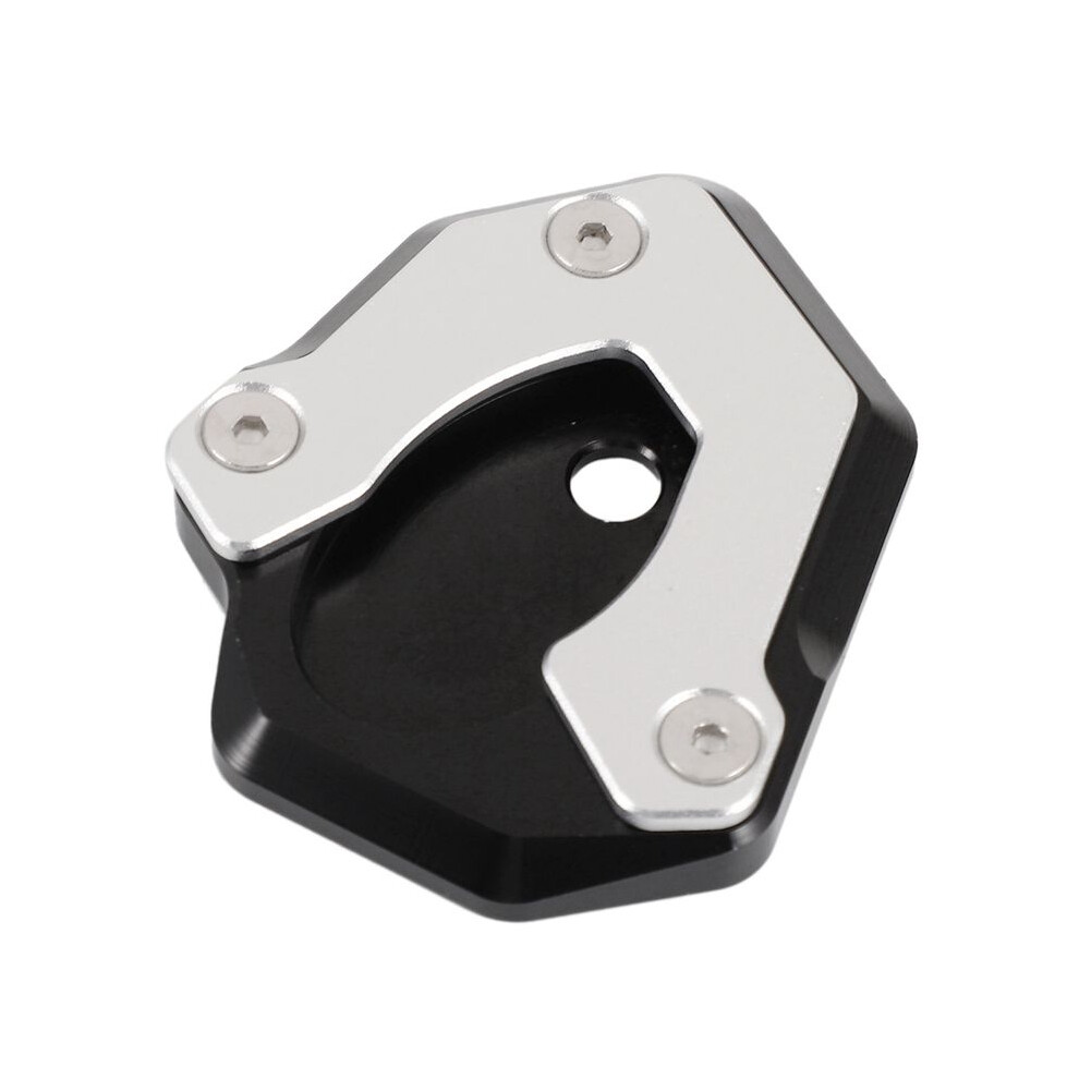 5X Kickstand Foot Side Stand Extension Pad Support Plate For Z400 Z650 Z900 250/300 650 Er-6N (Black) Black 4713056146726
