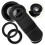 2Ensembles Accessoires Objectifs Grand Angle Noir Pour Téléphone 11