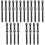 20Pièces Sangles De Patinage En PP Noir Accessoires Roller 5