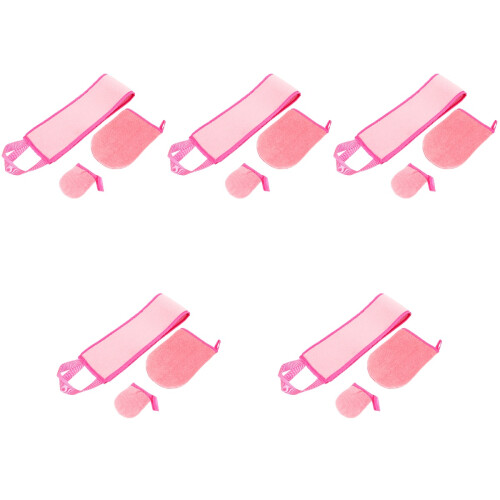 5Ensembles Applicateurs Velours Rose Pour Lotion Usage Domestique 2
