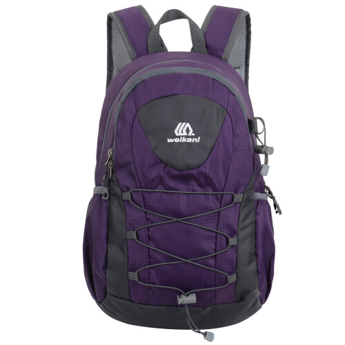 20L Waterproof Hiking Backpack - 40x25x15cm, Blue/Black/Orange 2