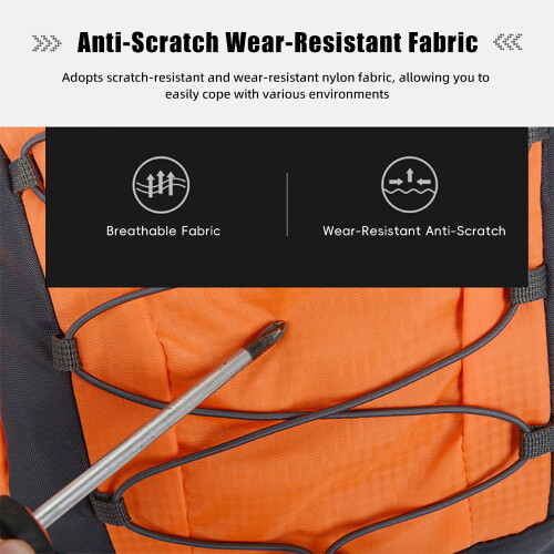 Waterproof 20L Hiking Backpack with Pockets, Adjustable, Collapsible 1