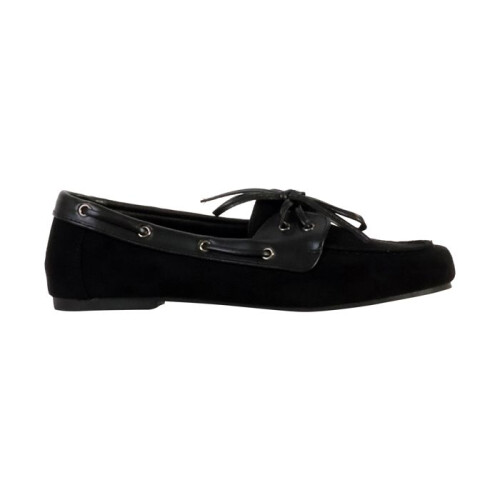 Mocassins com Cadarços Joia - Preto 1