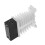 Compact Design Aluminum Heatsink For Solid State Relay, Cooling Base With Easy Installation Flame Retardant Shell And Rust Resistant Plate For 5