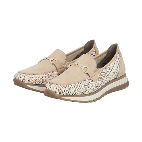 Rieker Rieker Mokassin Leder - Beige 2