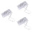 3Rolls Artificial Vine Silver Hanging Leaves for Home Wedding Decor 6