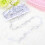 3Rolls Artificial Vine Silver Hanging Leaves for Home Wedding Decor 10