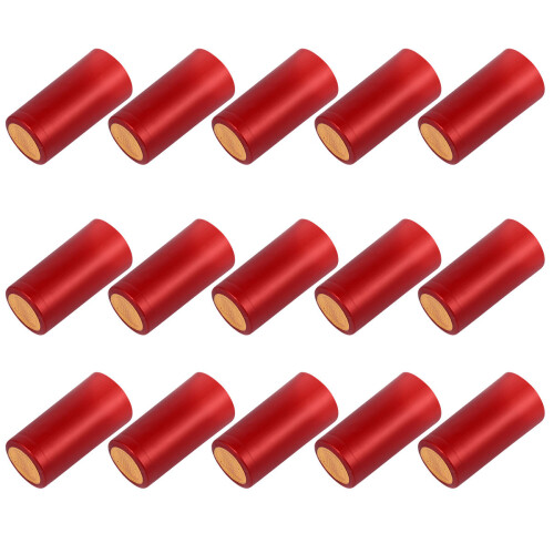 1000Pièces Embouts Thermorétractables Rouge Pour Bouteilles Vin Pro 1