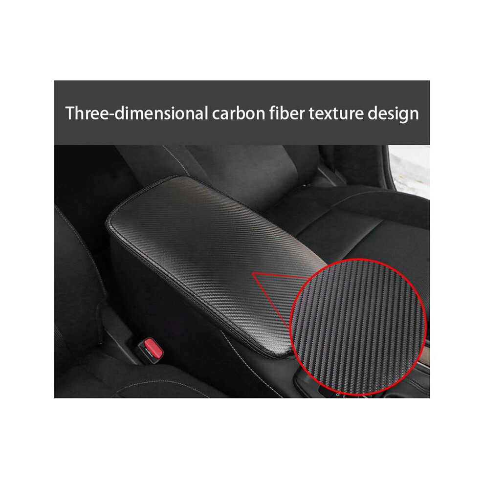 5X Car Carbon Fiber Center Console Leather Armrest Cover For Cx-30 Cx30 2020 Car Styling 6033601637157