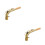 2Pièces Cou Coude Saxophone Alto Laiton Résistant Chaleur 4