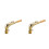 2Pièces Cou Coude Saxophone Alto Laiton Résistant Chaleur 5
