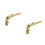 2Pièces Cou Coude Saxophone Alto Laiton Résistant Chaleur 6