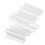 5Pièces Faux Ongles Coffin Transparente Extensions -Pose 2