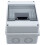 4Pièces Électrique Distribution ABS Pièce Gris 3