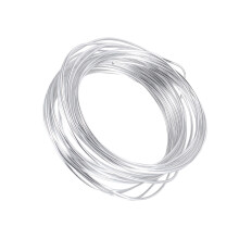 1Pièces Fil Flexible Aluminium Argenté Pour Modèles, Poupées