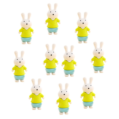 48Pièces Mini Gommes Tpr Étudiant Décoratif