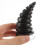 Accessoires Cornes Casque 3D Plastique Noir Décoration Facile 4