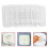 24Pcs Universal Clear Food Pan Lids with Handle Reusable 1