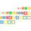 30Pièces Jeux Blocs Plastique Pyramide Éducative Couleurs Variées Bébé 4