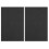 2Pcs High Temp Carbon Felt Welding Blanket Black Fireproof Insulation 1