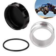 Universal Car Modified Weld Oil Fuel Tank Cap Water Tank Cover Filler Neck and Cap Car Modification Accessories 2 in
