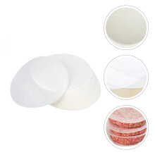 100St Olieabsorberend Bakpapier Rond Wit Voor Thuis En Feest